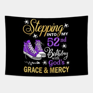 Stepping Into My 52nd Birthday With God's Grace & Mercy Bday Tapestry