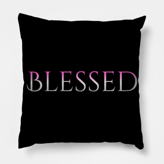 Blessed Pillow by IntuiTuned