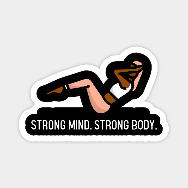 Gym Statement Magnet by MeaningfulClothing+