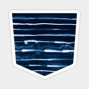 Pocket- electric ink stripes Magnet