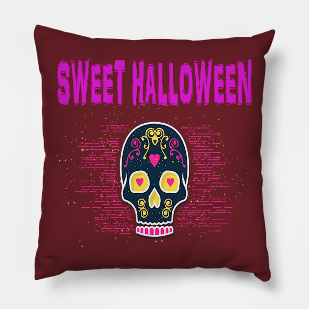 SWEET HALLOWEEN Pillow by daisycat