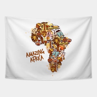 Amazing Africa Tapestry