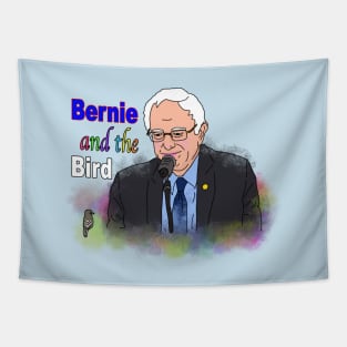 Bernie and the Bird Tapestry