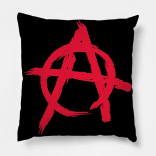 Anarchist Circle A - Anarchism, Radical, Leftist, Socialist Pillow