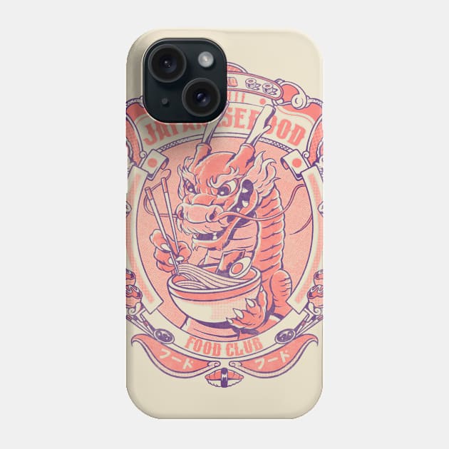 Japanese Food Club Phone Case by Ilustrata