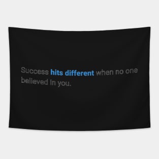 Belief and Success Tapestry