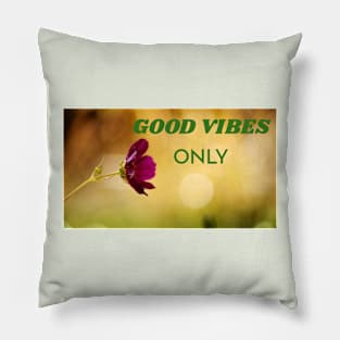 Life_good vibes Pillow