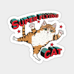 Super Flying Cat Magnet