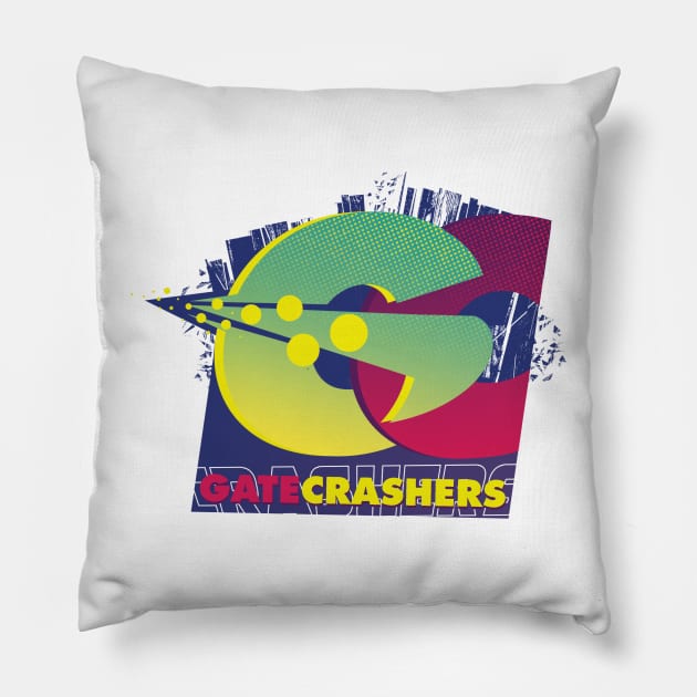 GateCrashers 2022 Logo Pillow by GateCrashers