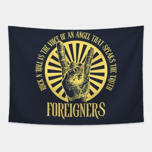 Foreigners Tapestry