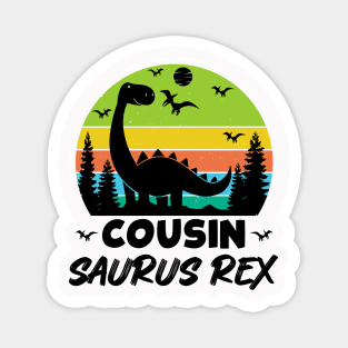 Cousin Saurus Rex Dinosaur Kids Magnet