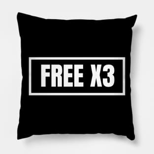 Free!! Free!! Free!!! Pillow