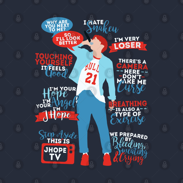 BTS J-Hope Quotes - Jhope - Tasse | TeePublic FR