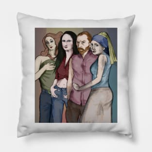 Modern art Pillow