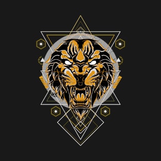 Tiger / Urban Streetwear / Tiger and Ornaments T-Shirt