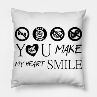 valentines day by chakibium Pillow