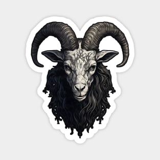 Satanic goat Magnet