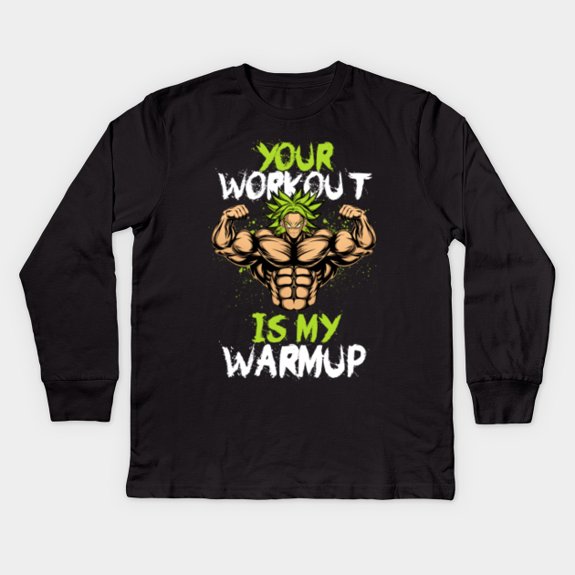 broly workout shirt