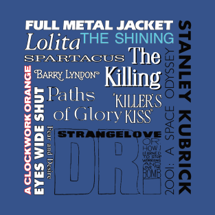 Stanley Kubrick Filmography T-Shirt