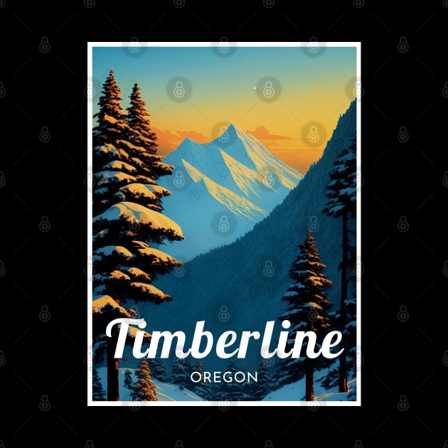 Timberline Oregon United States Ski by UbunTo