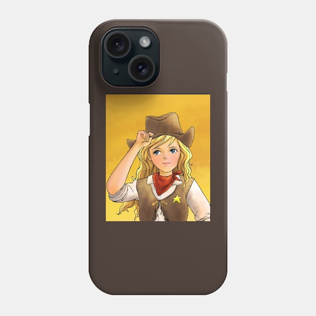 Sheriff Tammy Phone Case by reynoldjay