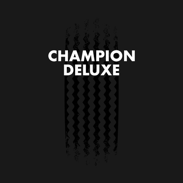 Champion Deluxe Motorcycle Tire Tread by Kyle O'Briant