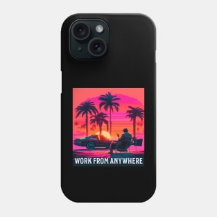 Digital Nomads Work From Anywhere Phone Case