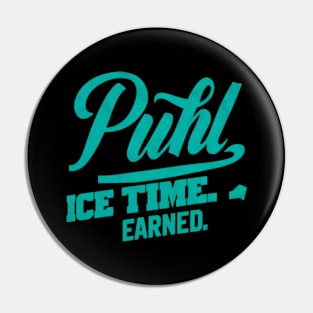 New York PWHL ICE Time Earned Pin