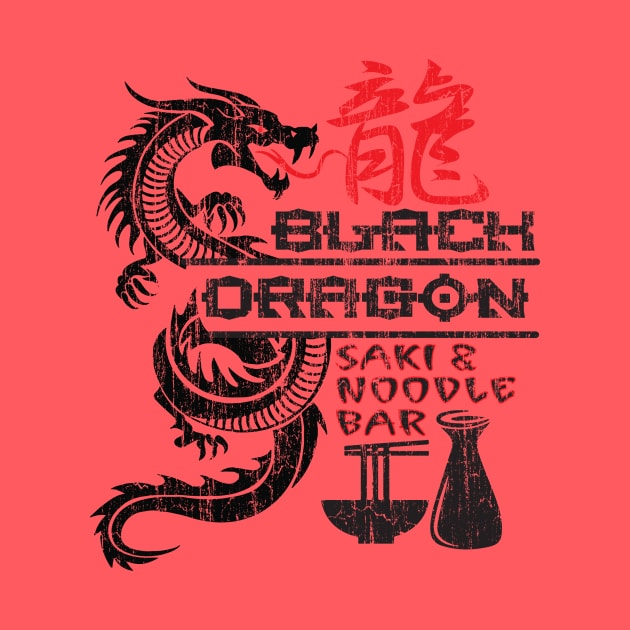 Black Dragon Saki & Noodle Bar by silvercloud