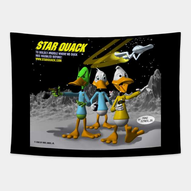 Star Quack Cover #1 Tapestry by Big Hit Comics