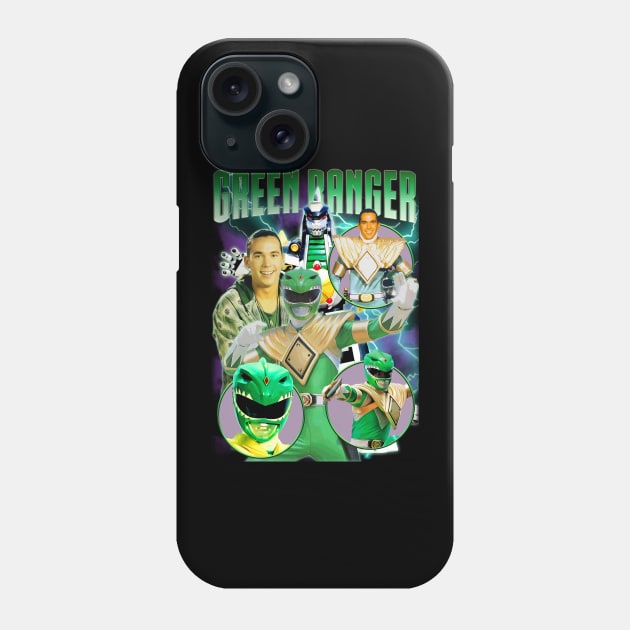 Green Ranger Bootleg Phone Case by RetroVania