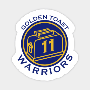 Golden Toast Warriors Magnet