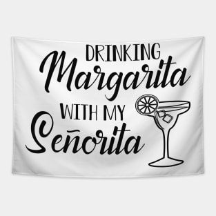 Bridesmaid - Drinking Margarita with my senorita Tapestry