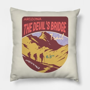 Devil's Bridge Trail Sedona Pillow