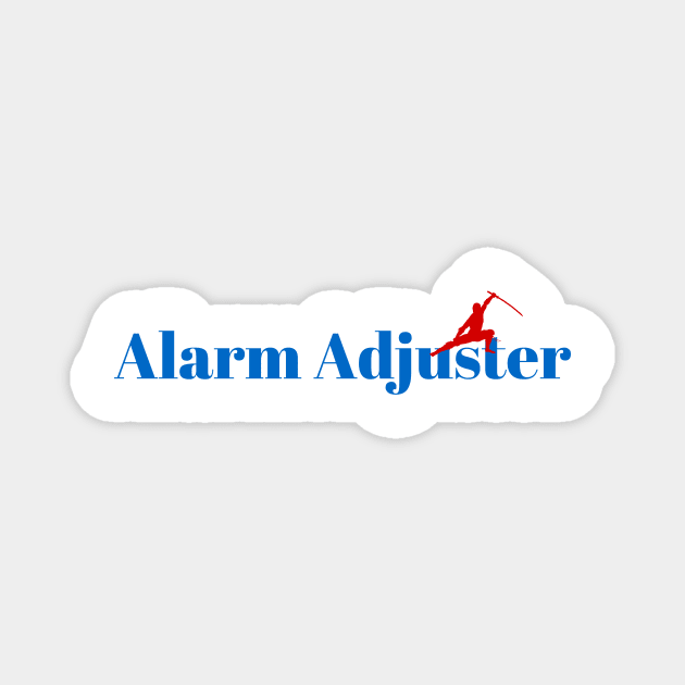 The Alarm Adjuster Ninja Magnet by ArtDesignDE