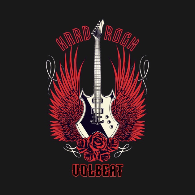 Fly Wings Guitar Volbeat by preman samb0