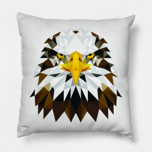 Abstract Geometric Eagle - Color Design Pillow