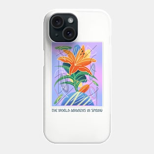 The World Awakens In Spring Phone Case