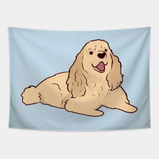 Cute American Cocker Spaniel Tapestry