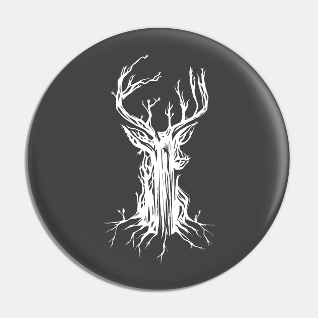 Tree Deer Pin by MimicGaming