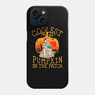 Halloween Coolest Pumpkin In The Patch Boys Girls Kids Phone Case