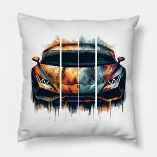 Lamborghini huracan Pillow