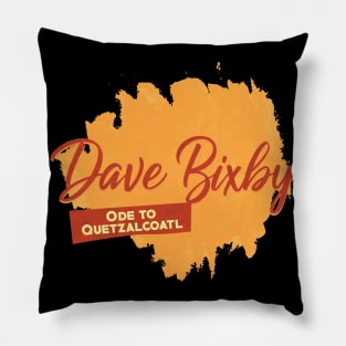 Dave Bixby ode to quertzalcoatl Pillow