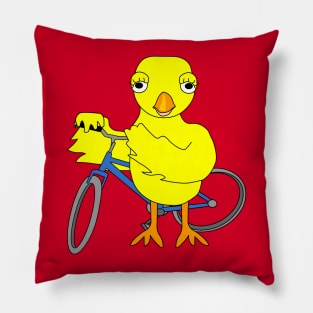 Biker Chick Pillow