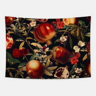 Pomegranate Garden II - Night Tapestry