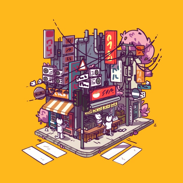 tiny tokyo by mestiso