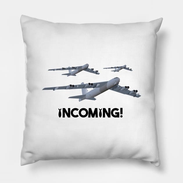 B-52 Strategic Bombers Armada Pillow by NorseTech