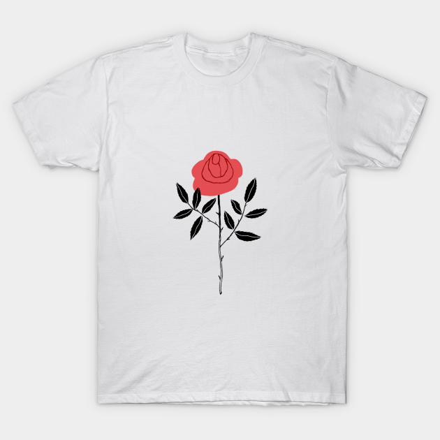 Rose - Blossom - T-Shirt | TeePublic