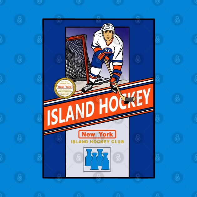 Island Hockey by Lightning Bolt Designs