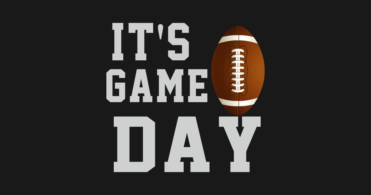 game day football cute gift Game Day Sticker TeePublic